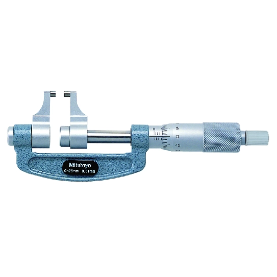 Panme Cơ Khí Đo Ngoài Mỏ Cặp Mitutoyo 2-3", 143-123