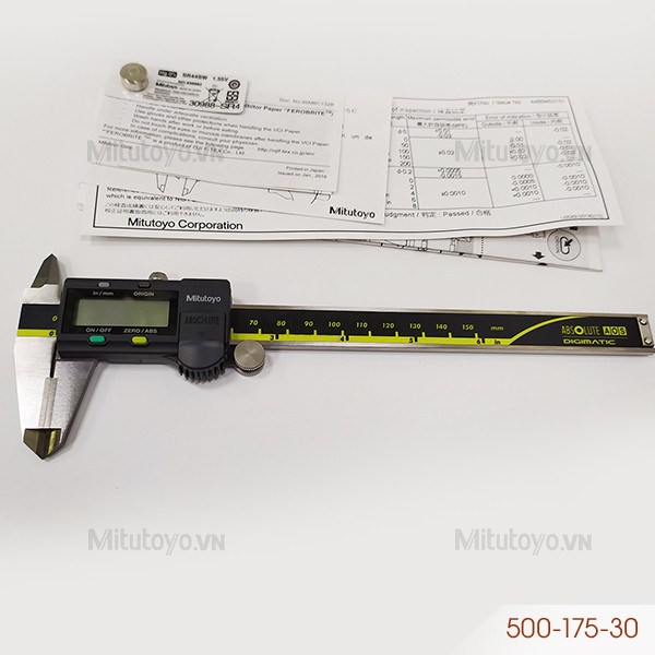Thước cặp điện tử Mitutoyo 500-175-30 (0-150mm/6'')